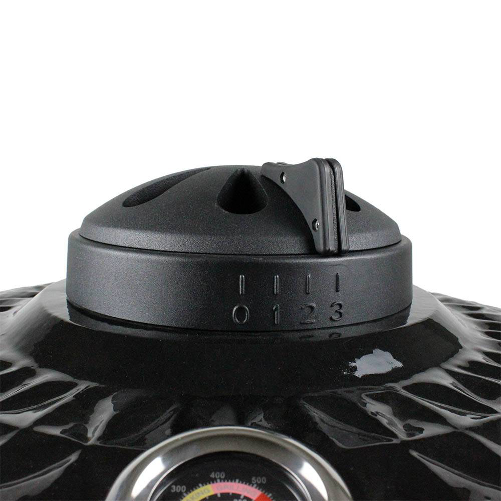 Rockpool Black 6B + 23” Kamado Smoker : Designer Outdoor Kitchen BBQ Package Inc Wok Burner, Fridge, Sink, Rotisserie & BBQ Covers