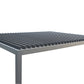 GazeboMate Aluminum Black Louvre Gazebo 3M x 4M