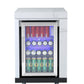 Rockpool White 6B + 118L Kegerator : Designer Outdoor Kitchen BBQ Package Inc Wok Burner, Fridge, Sink, Rotisserie & BBQ Covers.