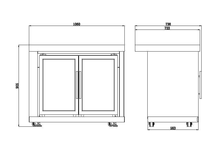 Rockpool 6B + Wok: White Designer 6 Burner Outdoor BBQ Kitchen Package: Inc White Bench, White Doors, Fridge & Sink