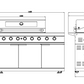 Rockpool Black XL 6B + Wok : Designer Outdoor Kitchen BBQ Package With Fridge, Sink, Rotisserie & BBQ Covers.