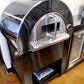 Grill King Charcoal Pizza Oven Outdoor In Black Stainless Steel Artisan Wood-Fired Charcoal Pizza Bread Oven BBQ Grill